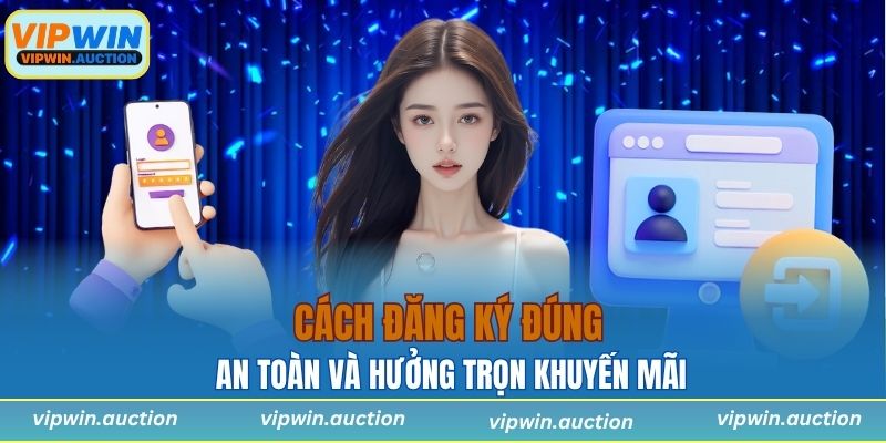 Hướng Dẫn Đăng Ký Vipwin Mới Nhất Dành Cho Người Mới